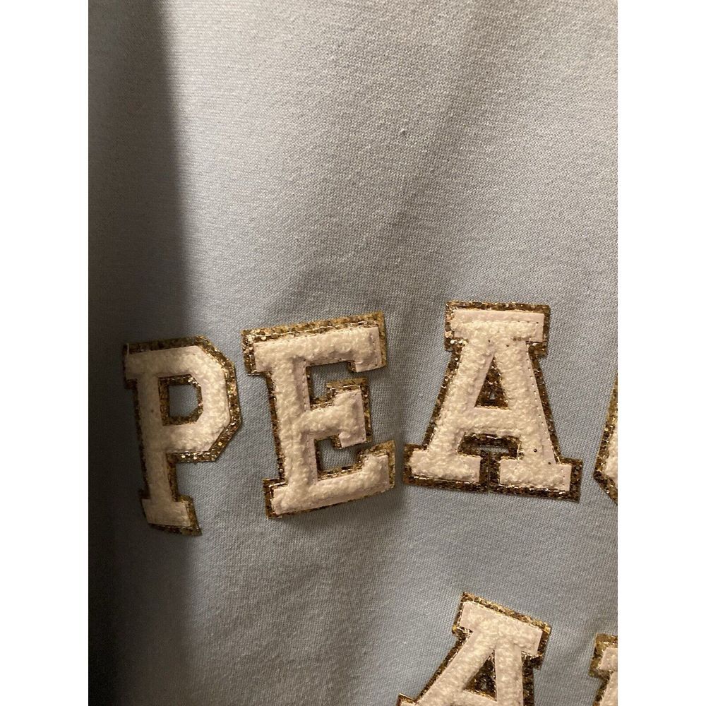Judith March Blue Sweatshirt with Gold Lettering - Picture 3 of 7
